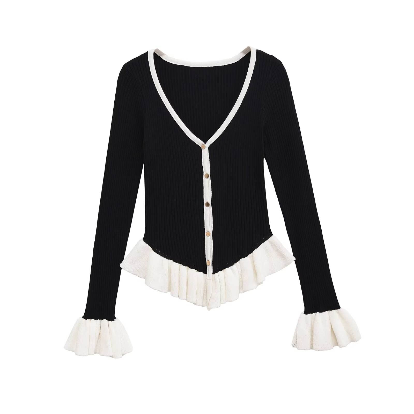 Cotton blend summer sweater custom knitwear