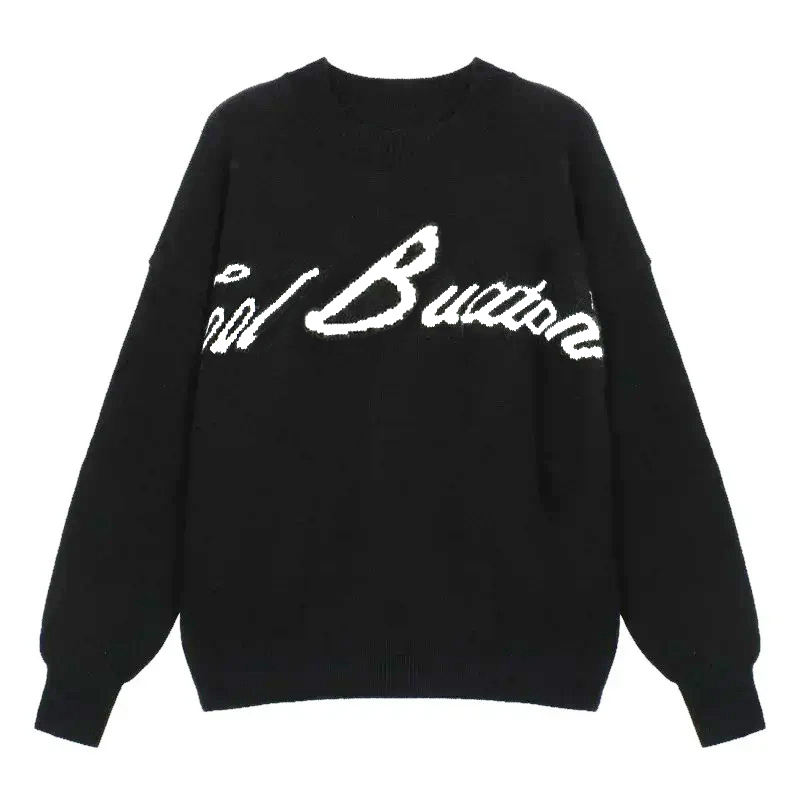 Jacquard sweater with custom pattern knitwear