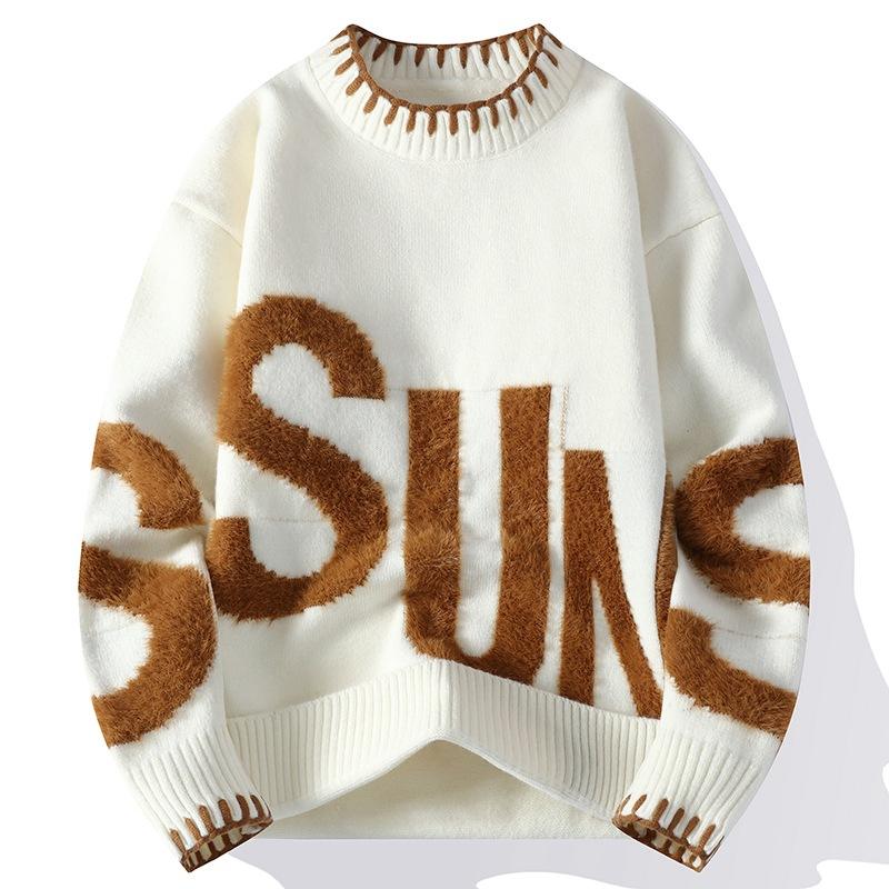 Pullover sweater custom manufactured knitwear