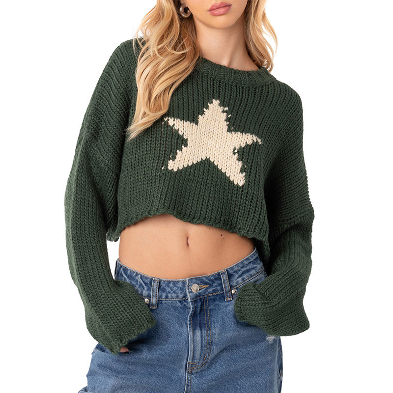 Wholesale OEM custom women's pullover sweater