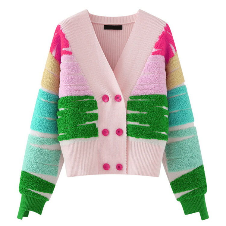 women's knitted cardigan sweater