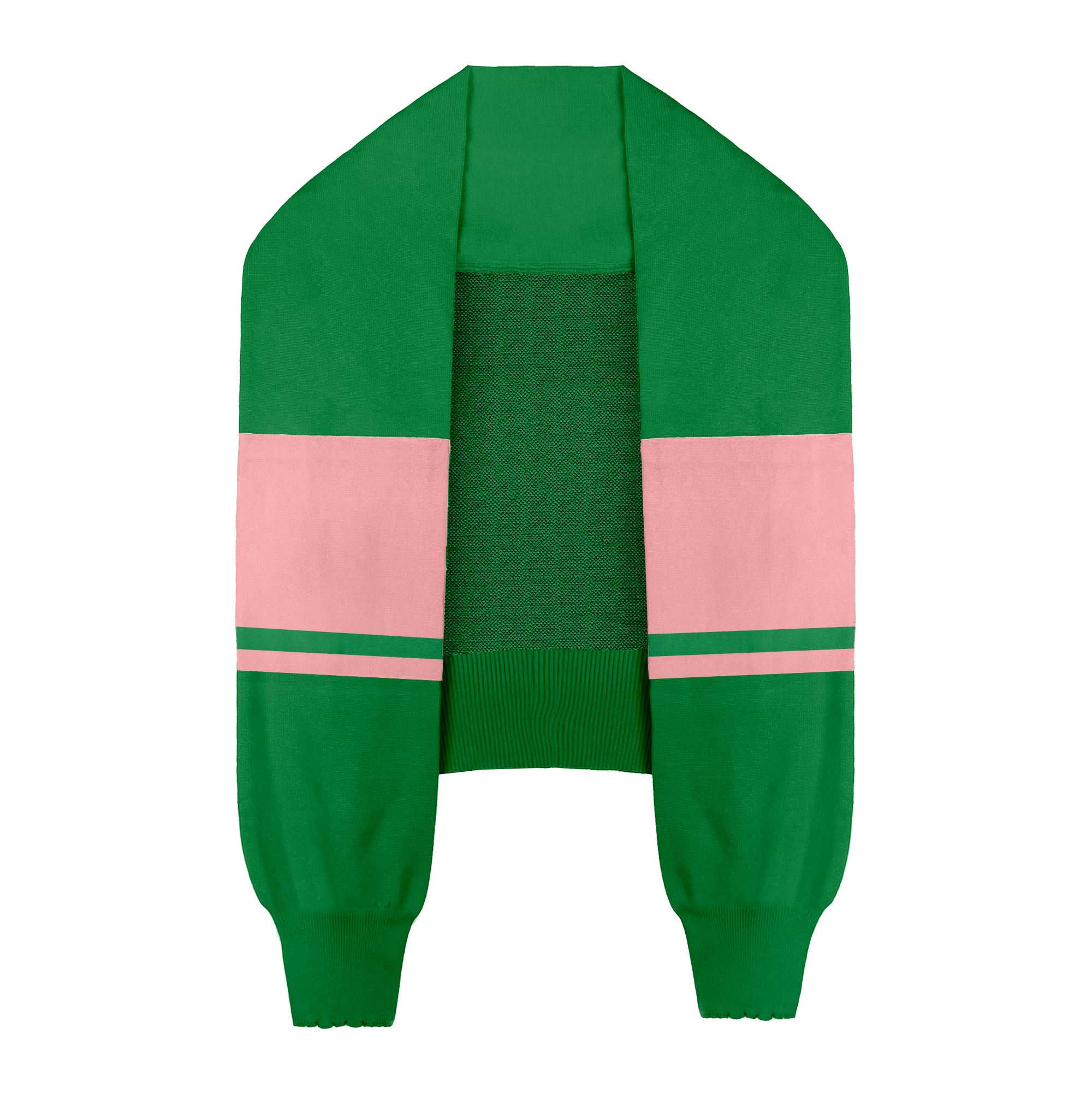 Wool sweater with shawl collar